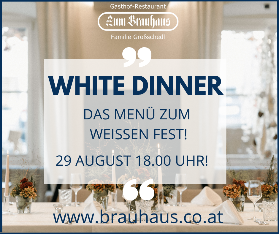 White Dinner FB